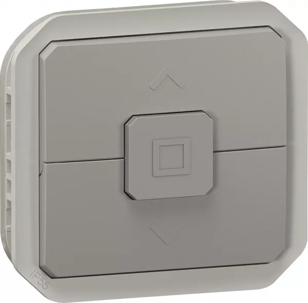 legrand-interrupteur pour volets roulants plexo composable gris (069538l)
