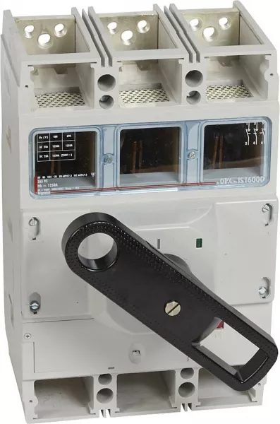 legrand-interrupteur-sectionneur dpx-is1600 � d�clenchement + cde frontale - 3p - 1250a (026593)