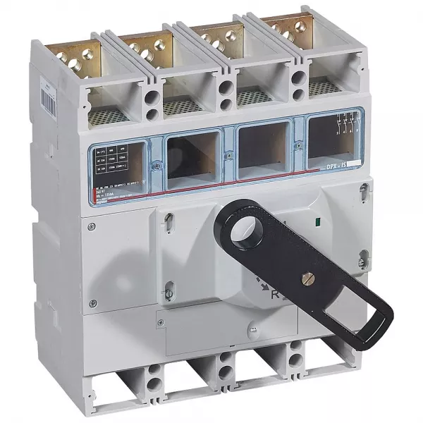 legrand-interrupteur-sectionneur dpx-is1600 � d�clenchement + cde frontale - 4p - 1250a (026597)