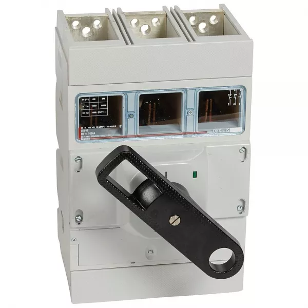 legrand-interrupteur-sectionneur dpx-is1600 � d�clenchement commande frontale - 3p 1000a (026592)