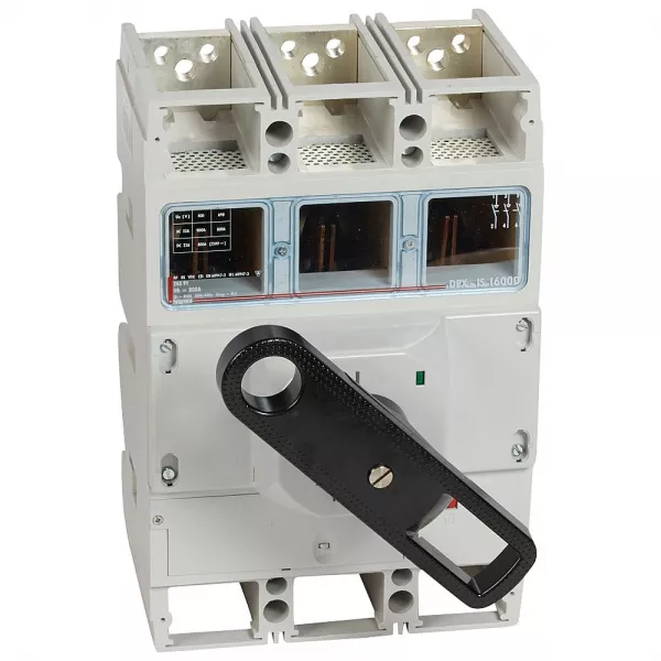 legrand-interrupteur-sectionneur dpx-is1600 � d�clenchement commande frontale - 3p 800a (026591)