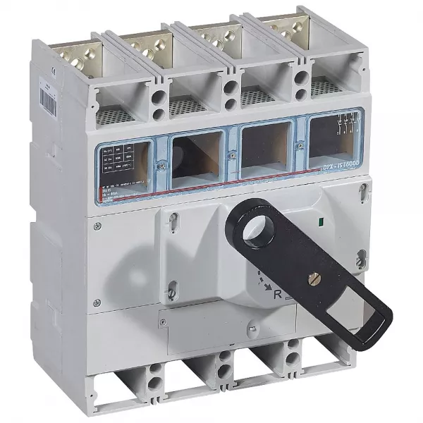 legrand-interrupteur-sectionneur dpx-is1600 � d�clenchement commande frontale - 4p 800a (026595)