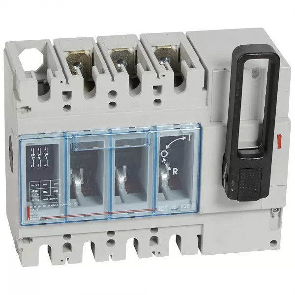 legrand-interrupteur-sectionneur dpx-is630 � d�clenchement commande frontale - 3p - 400a (026672)