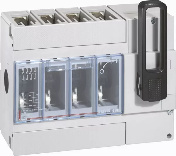 legrand-interrupteur-sectionneur dpx-is630 � d�clenchement commande frontale - 4p - 400a (026674)