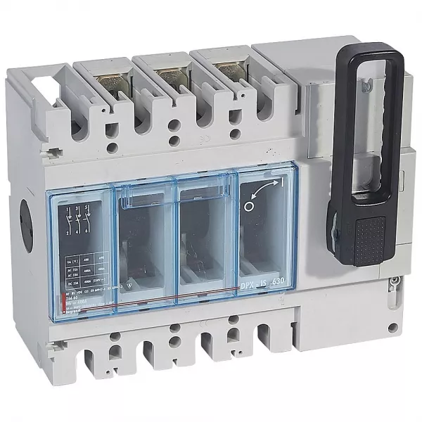 legrand-interrupteur-sectionneur dpx-is630 sans d�clenchement commande frontale 3p 400a (026660)