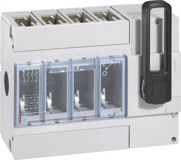 legrand-interrupteur-sectionneur dpx-is630 sans d�clenchement commande frontale 4p 400a (026662)