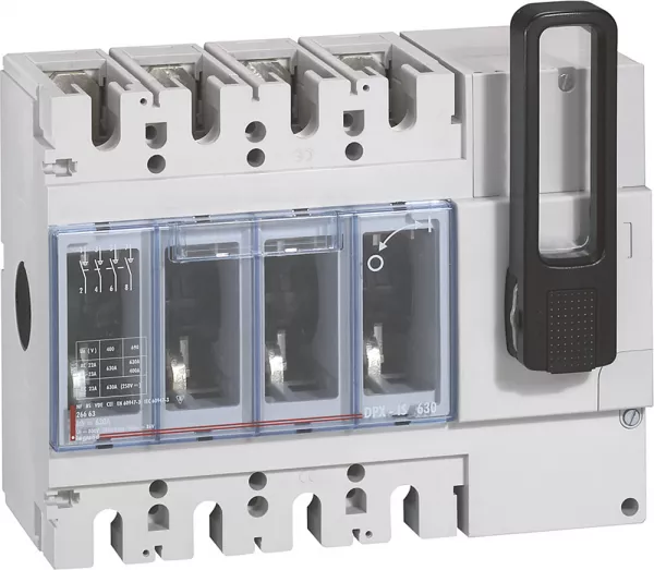 legrand-interrupteur-sectionneur dpx-is630 sans d�clenchement commande frontale 4p 630a (026663)