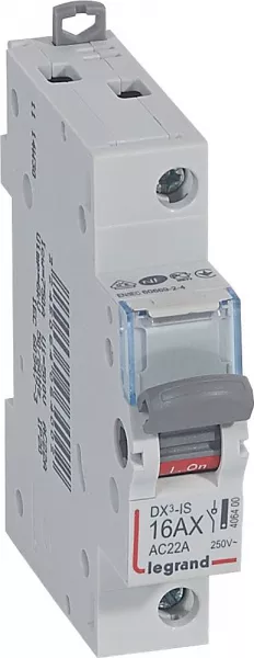legrand-interrupteur-sectionneur dx�-is 1p 250v~ - 16a - 1 module (406400)