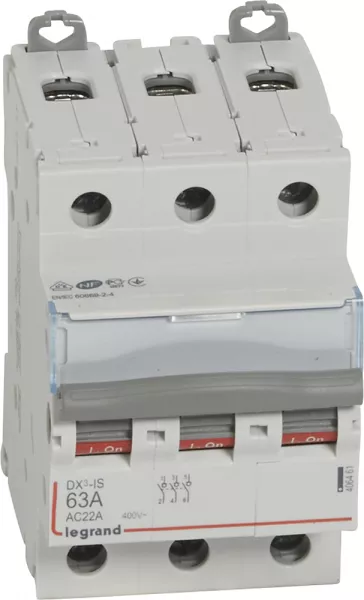legrand-interrupteur-sectionneur dx�-is 3p 400v~ - 63a - 3 modules (406461)