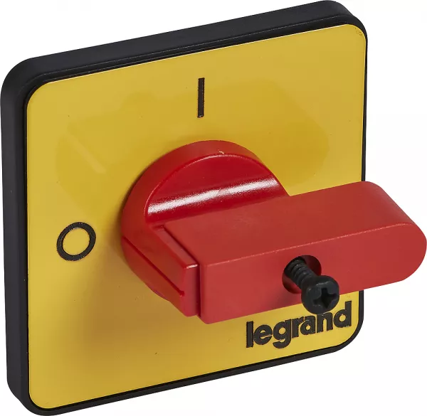 legrand-interrupteur sectionneur pr�sentation quadral 64mm - jaune rouge (022260)