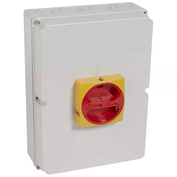 legrand-interrupteur-sectionneur rotatif complet de proximit� - 4p neutre � gauche 80a (022187)