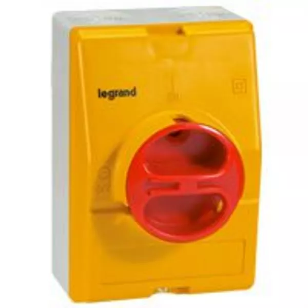 legrand-interrupteur-sectionneur rotatif complet de proximit� - tripolaire+of - 16a (022189)