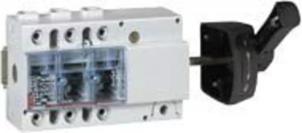 legrand-interrupteur-sectionneur vistop 100a - 3p commande lat�rale et poign�e noire (022525)