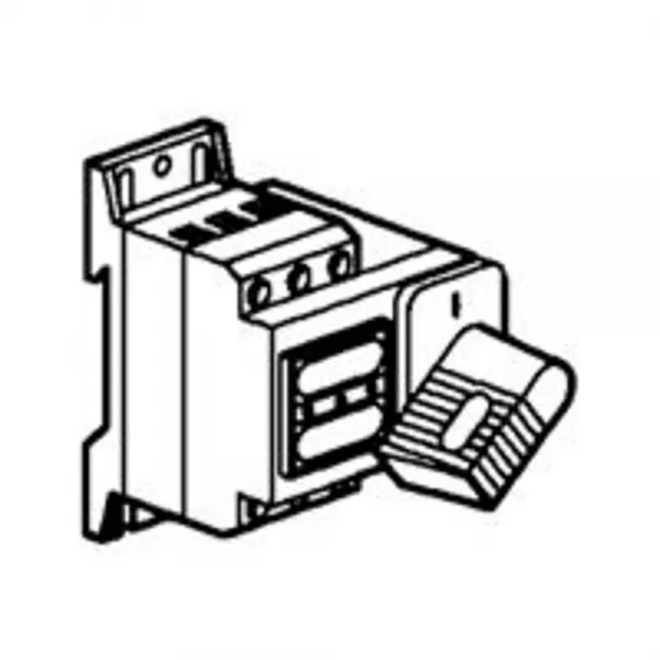 legrand-interrupteur-sectionneur vistop 32a - 3p avec commande frontale et poign�e noire (022500)