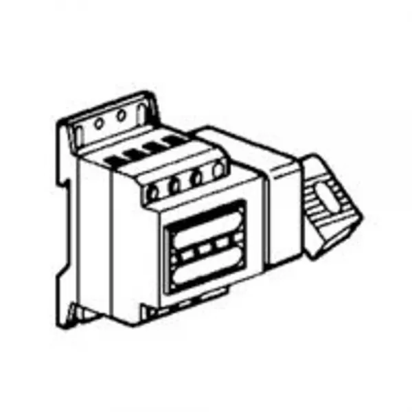 legrand-interrupteur-sectionneur vistop 32a 4p commande lat�rale droite et poign�e noire (022507)