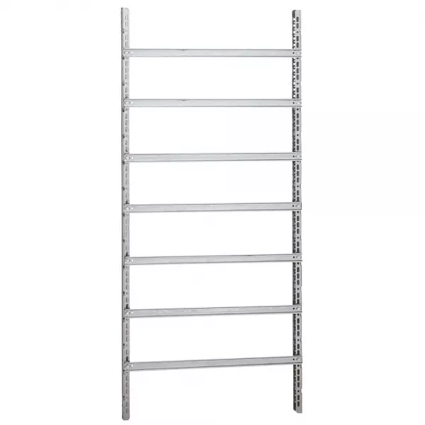 legrand-jeu 2 montants profil�s armoire altis h.1200mm -rails lina 25 plaque partielle (047550)