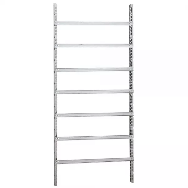 legrand-jeu 2 montants profil�s armoire altis h.1800mm -rails lina 25 plaque partielle (047553)