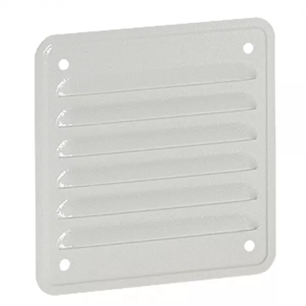 legrand-jeu de 2 ou�es d\'a�ration m�tal avec grilles ip32 ik10 - ral7035 - 138x138mm (034804)
