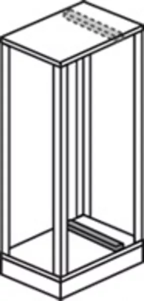 legrand-jeu de 2 traverses fixes pour armoire xl�4000 - longueur 850mm (020523)