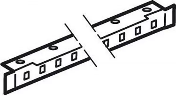 legrand-jeu de 2 traverses r�glables pour armoire xl�4000 - longueur 600mm (020552)