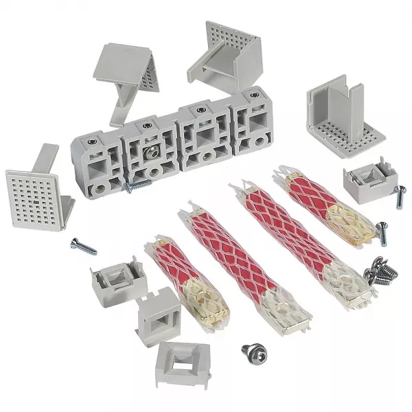 legrand-jeu de 4 prises arri�re avec tige � m�plats orientables pour dpx�250 (421039)