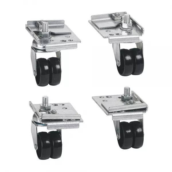 legrand-jeu de 4 roulettes pour transformateurs pour locaux hospitaliers (042577)