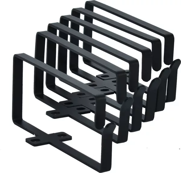 legrand-jeu de 6 bracelets guide-cordons m�talliques pour baie linkeo largeur 800mm (646425)