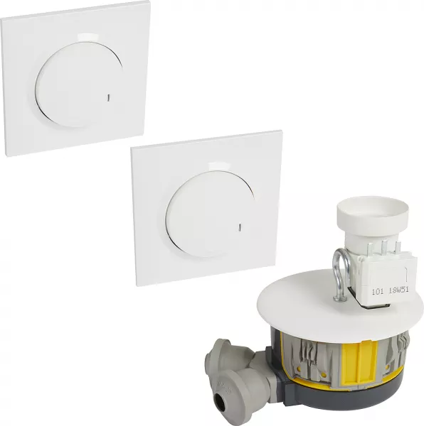 legrand-kit avec 1 dcl radio complet + 2 commandes dooxie sans fil - blanc (088565)