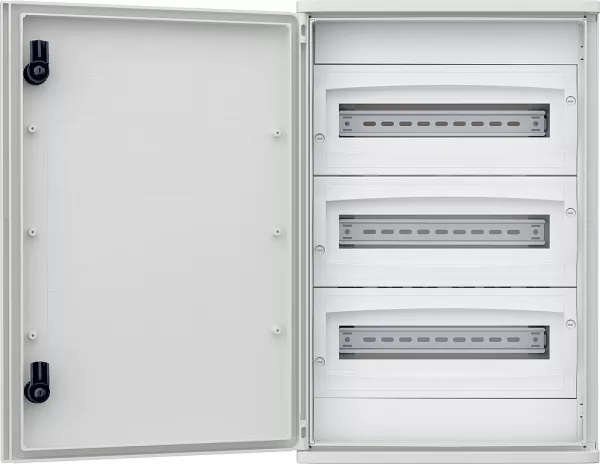 legrand-kit chassis modulaire habillage plastique pour coffret 400x300mm (433000)