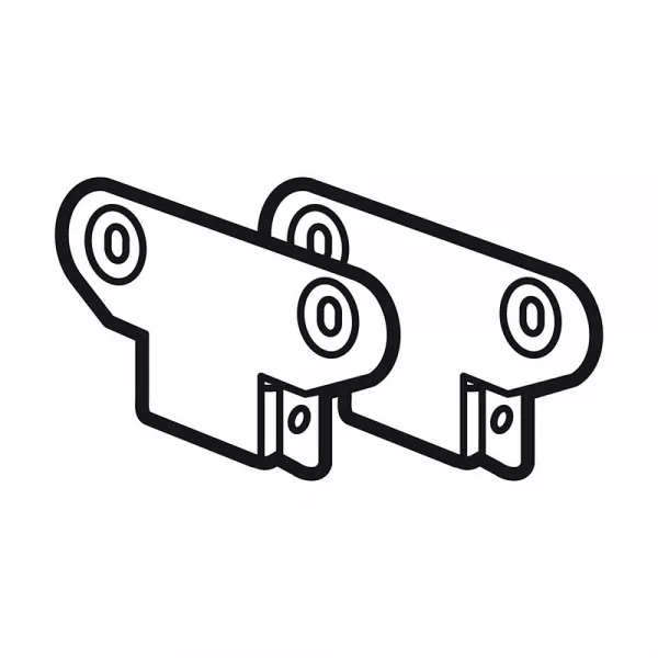 legrand-kit de 4 �querres pour armoire xl�4000 pour r�alisation double ch�ssis partiel (020530)