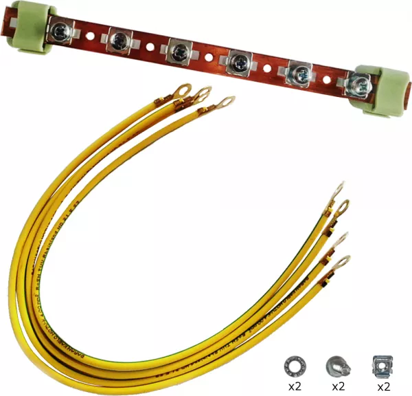 legrand-kit de mise � la terre de jeu de barres pour linkeo dc (446898)