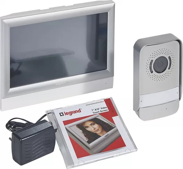legrand-kit portier visiophone avec interphone et �cran tactile 10pouces (369330)