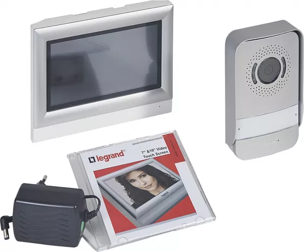 legrand-kit portier visiophone avec interphone et �cran tactile 7pouces (369320)