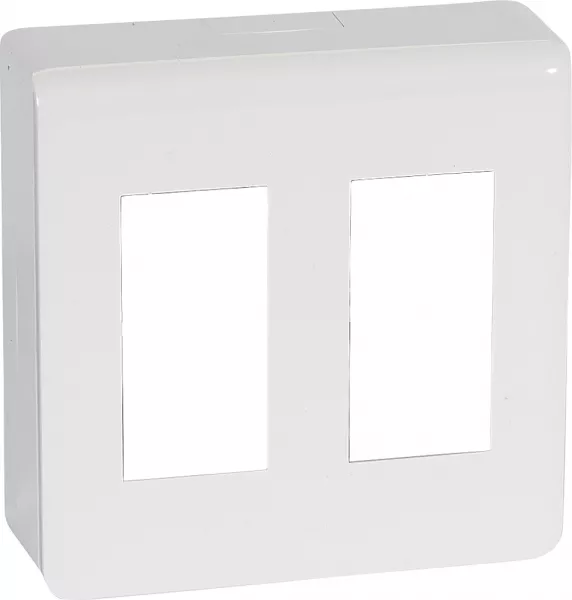 legrand-kit poste de travail en saillie mosaic pour 2x4 modules (078886l)