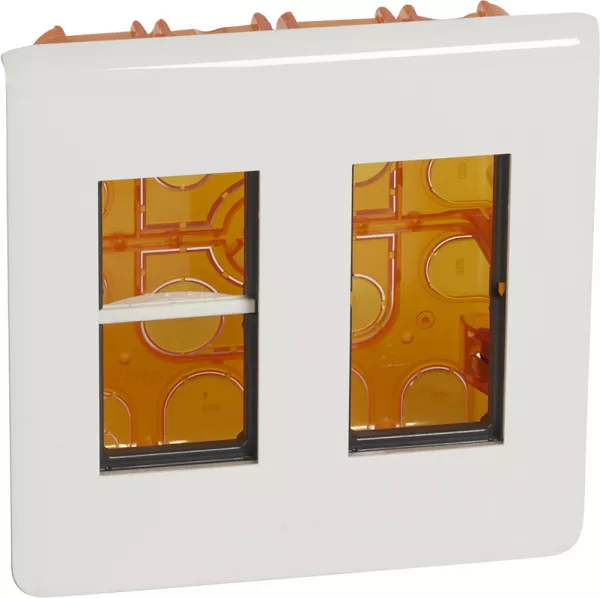 legrand-kit poste de travail encastr� mosaic pour 2x4 modules (078872l)