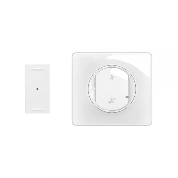 legrand-kit pour vmc c�liane with netatmo : 1 commande sans fils + 1 micromodule - blanc (cb0442)