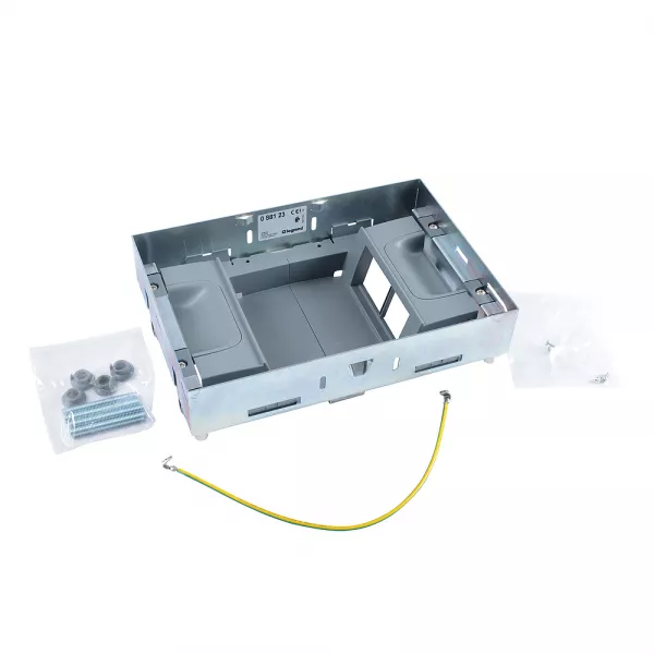 legrand-kit support pour bo�te de sol affleurante prises verticale 2 rang�es 4 modules (088123)