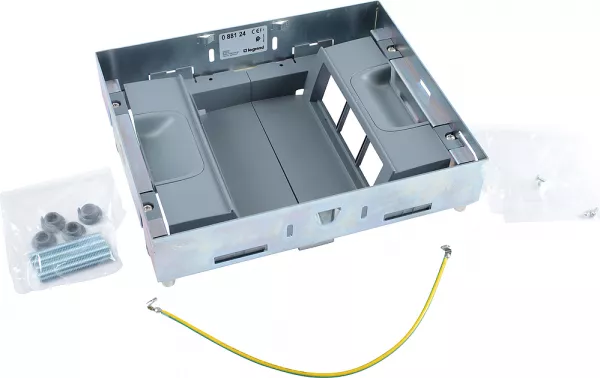 legrand-kit support pour bo�te de sol affleurante prises verticale 2 rang�es 6 modules (088124)