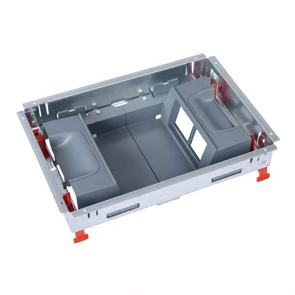 legrand-kit support pour bo�te de sol standard pour prises verticale 2 rang�es 4 modules (088023)