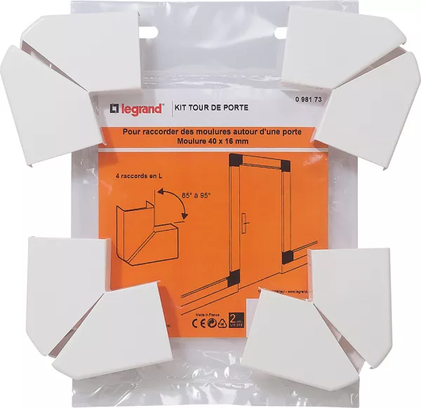 legrand-kit tour de porte - pour moulure section 40x16mm (098173)