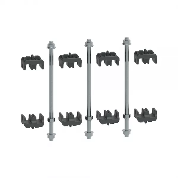 legrand-kit visserie barres cu �p. 10mm h80-120mm xl�hp 6300 (3vb120cu10)