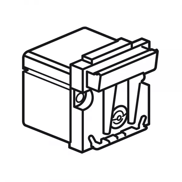 legrand-lecteur de badge c�liane bus pour badge ou carte format 45mm ou 54mm (067565)