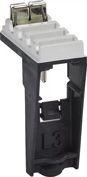 legrand-lot de 10 modules de connexion l3 pour r�partiteur de rang�e hx� plug (405245)