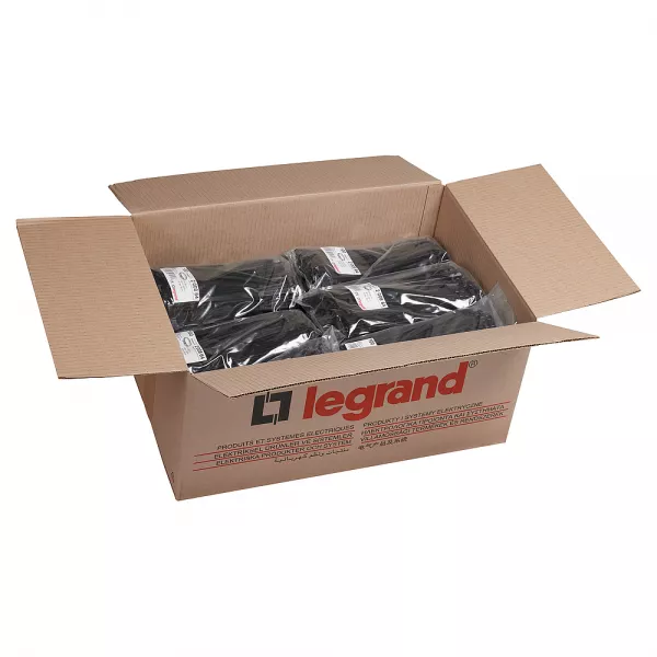 legrand-lot de 100 colliers colson sp largeur 9mm - longueur 262mm - noir (200864)