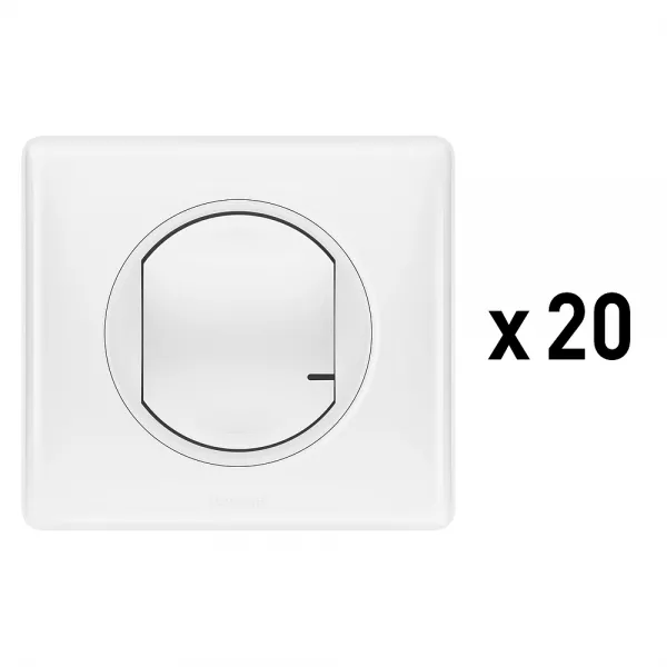 legrand-lot de 20 interrupteurs connect�s c�liane with netatmo (100061a)