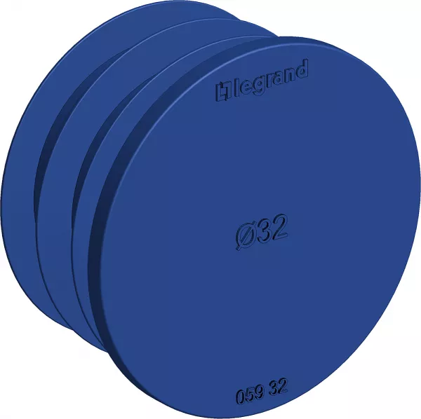 legrand-lot de 200 bouchons re - �32mm - ip40 - en plastique (05933)