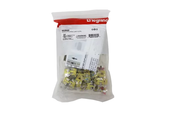 legrand-lot de 25 connecteurs rj45 hd jack cat�gorie 6a stp (hdjs6a25)