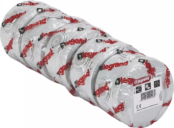 legrand-lot de 5 bo�tes de d�rivation �tanche plexo �70mm (200158)