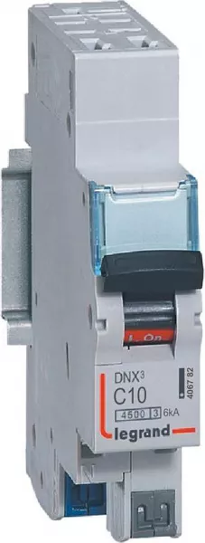legrand-lot de 50 disjoncteurs dnx� 4500 phase + neutre 10a courbe c - bornes auto (100011)