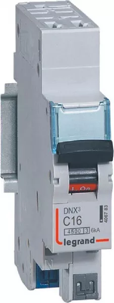 legrand-lot de 50 disjoncteurs dnx� 4500 phase + neutre 16a courbe c - bornes auto (100012)